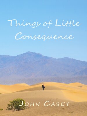 cover image of Things of Little Consequence
